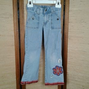 Gasoline embellished denim jeans 5